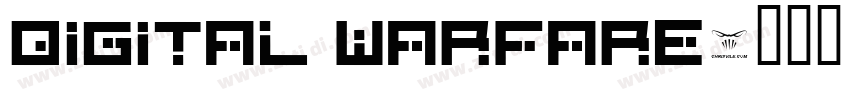 Digital warfare字体转换